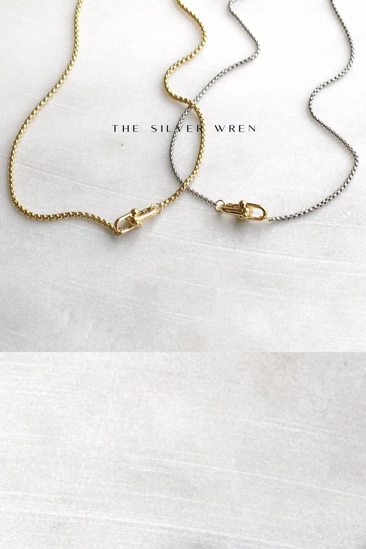 Interlocking Charm Holder Necklace