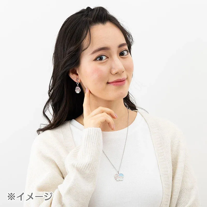 Japan Sanrio - Tuxedo Sam Necklace & Earrings Set (Forever Sanrio Fashionable Goods)