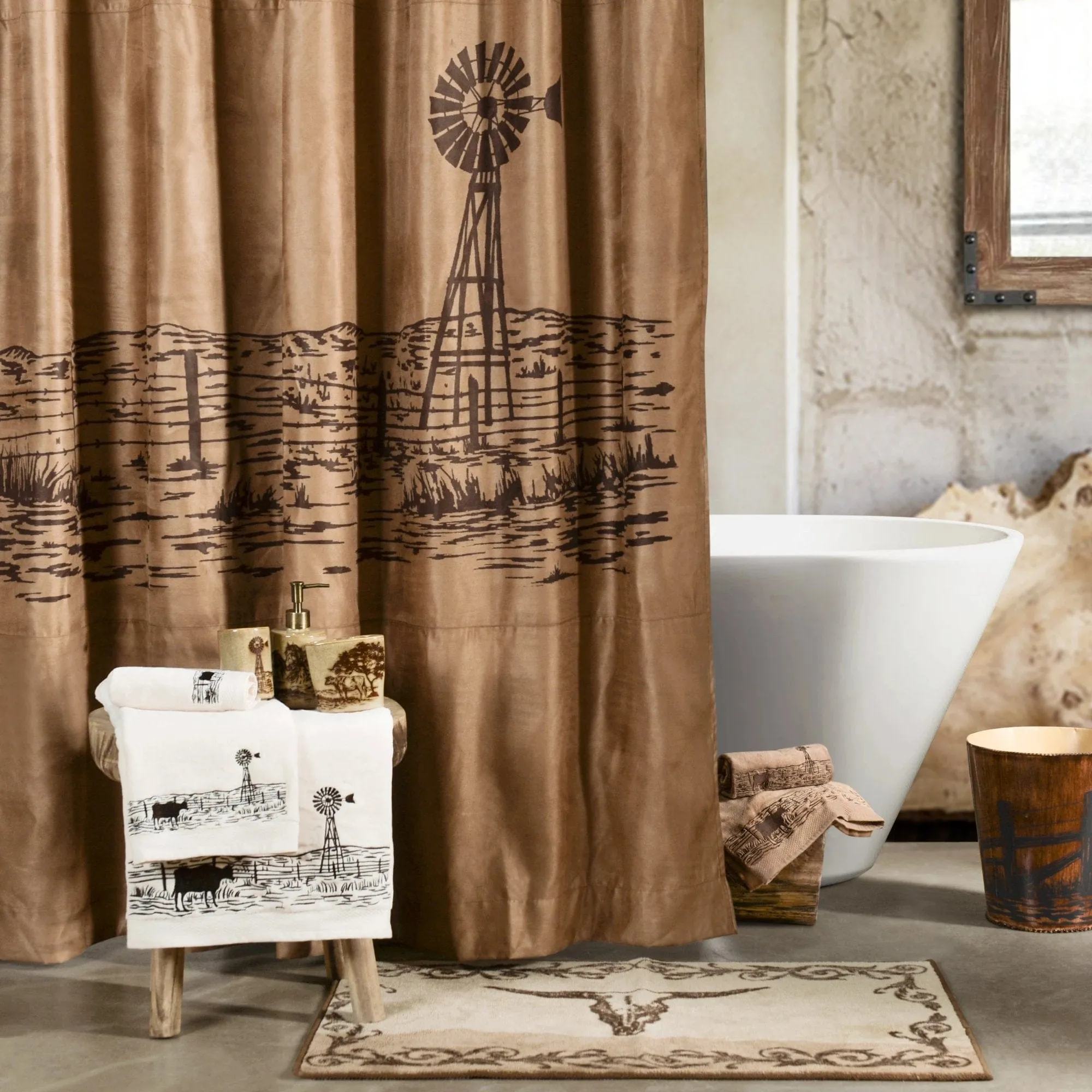 Jasper Landscape Shower Curtain