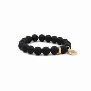 Kinsley Armelle Eternity Collection - Coal Bracelet
