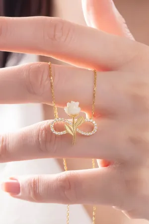l 925 Sterling Silver Gold Plated Zircon
