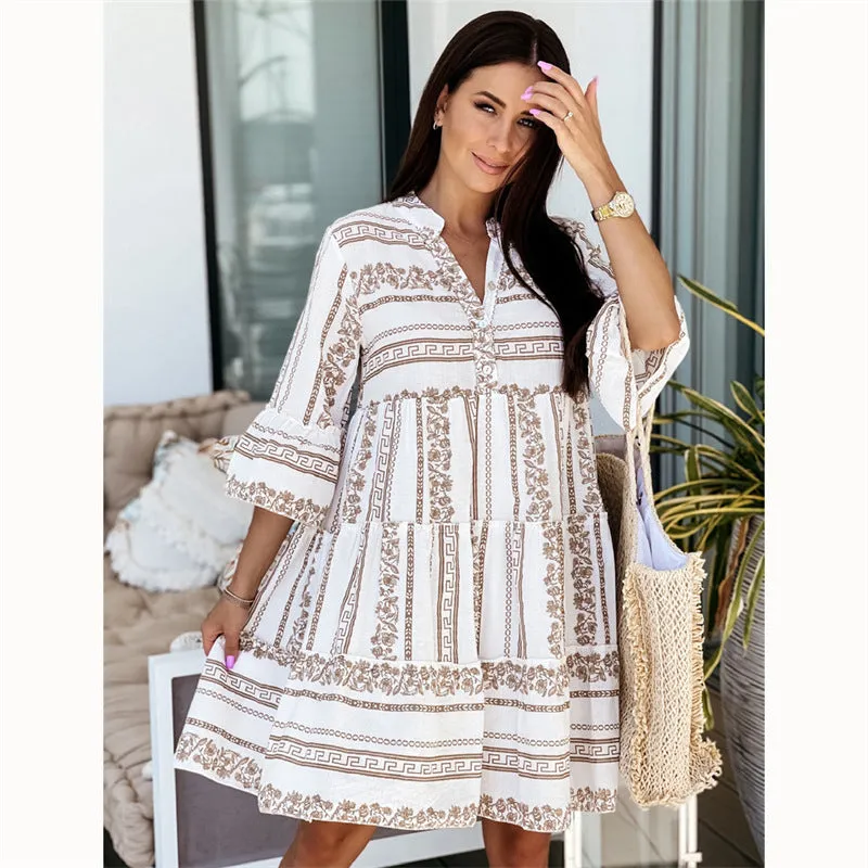 Luna Loose Flare Dress