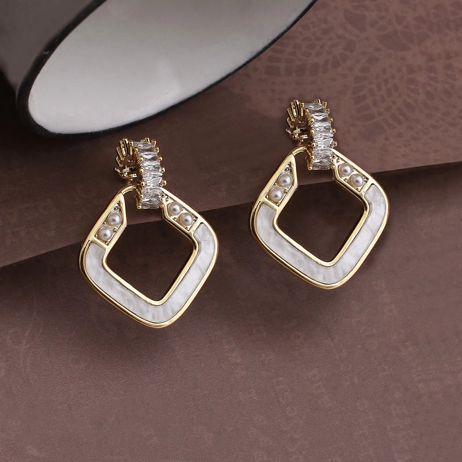 Mavis Fashionable Dangler Earrings