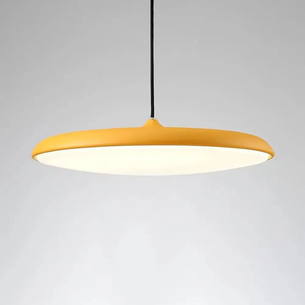 Metal Flying Saucer Shaped Pendulum Light