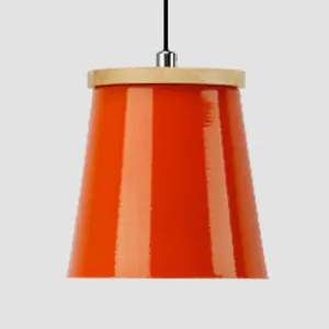 Modern Metallic Bucket Pendant Light for Kitchen and Dining Room