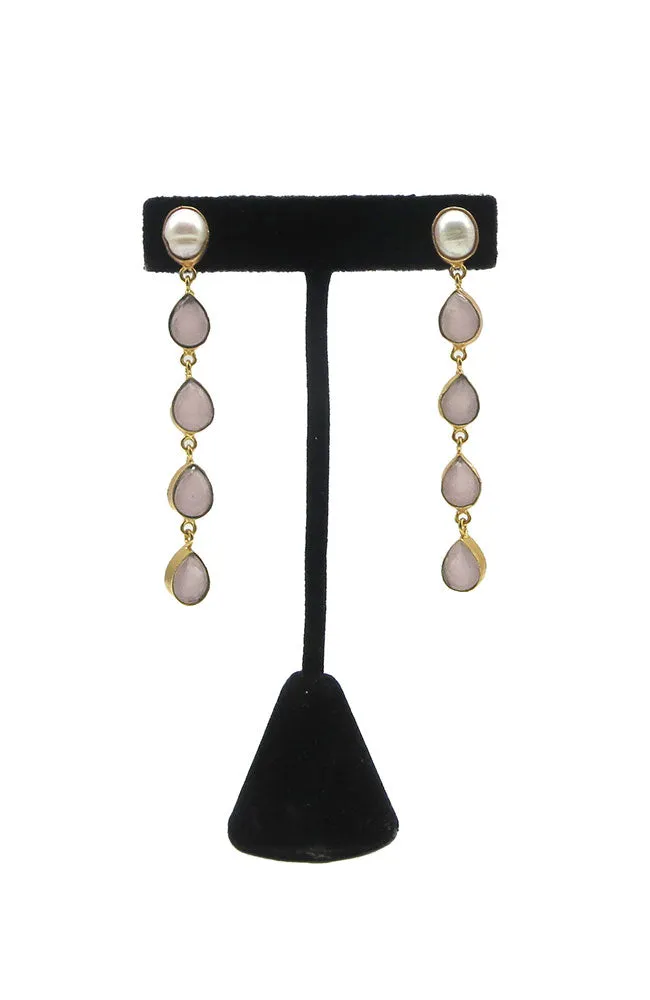 Mukono Earrings Pink