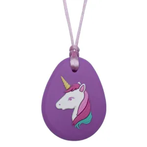 Munchables Chew Pendant Unicorn Purple