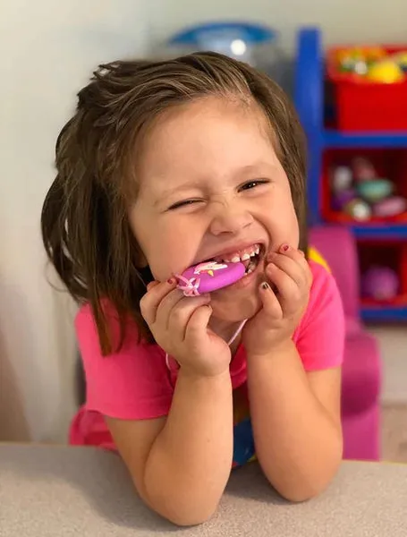 Munchables Chew Pendant Unicorn Purple