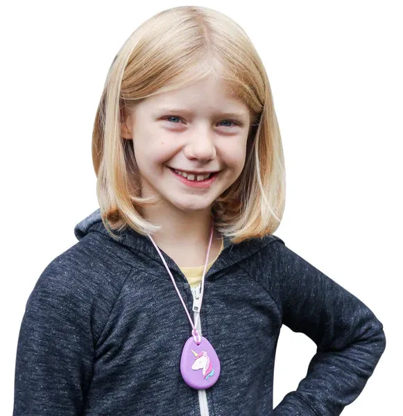 Munchables Chew Pendant Unicorn Purple