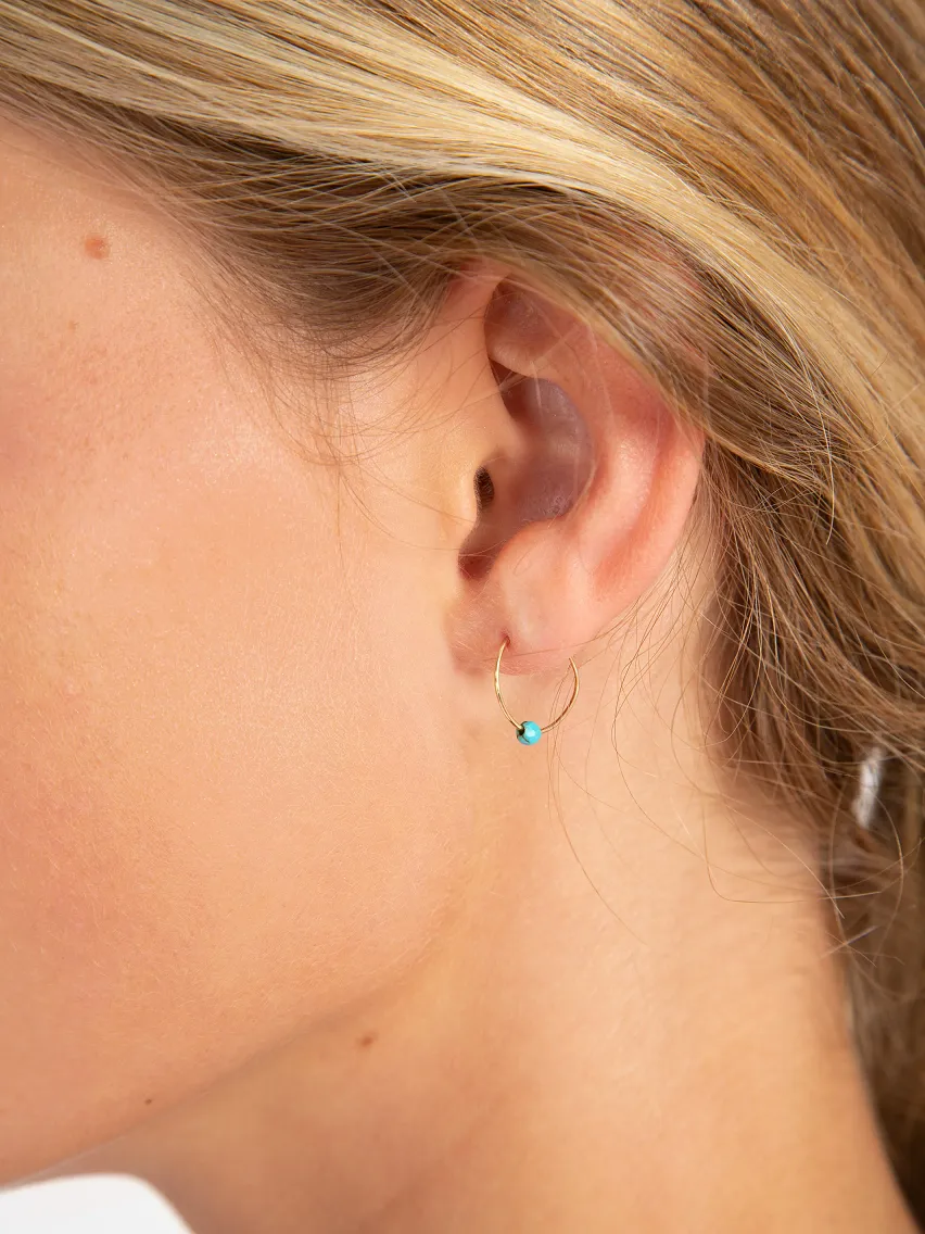 Natural Life Perfect Tiny Hoop Earrings