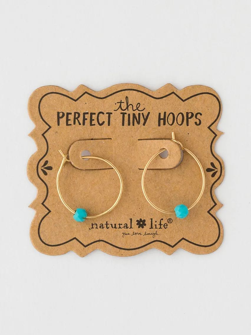 Natural Life Perfect Tiny Hoop Earrings