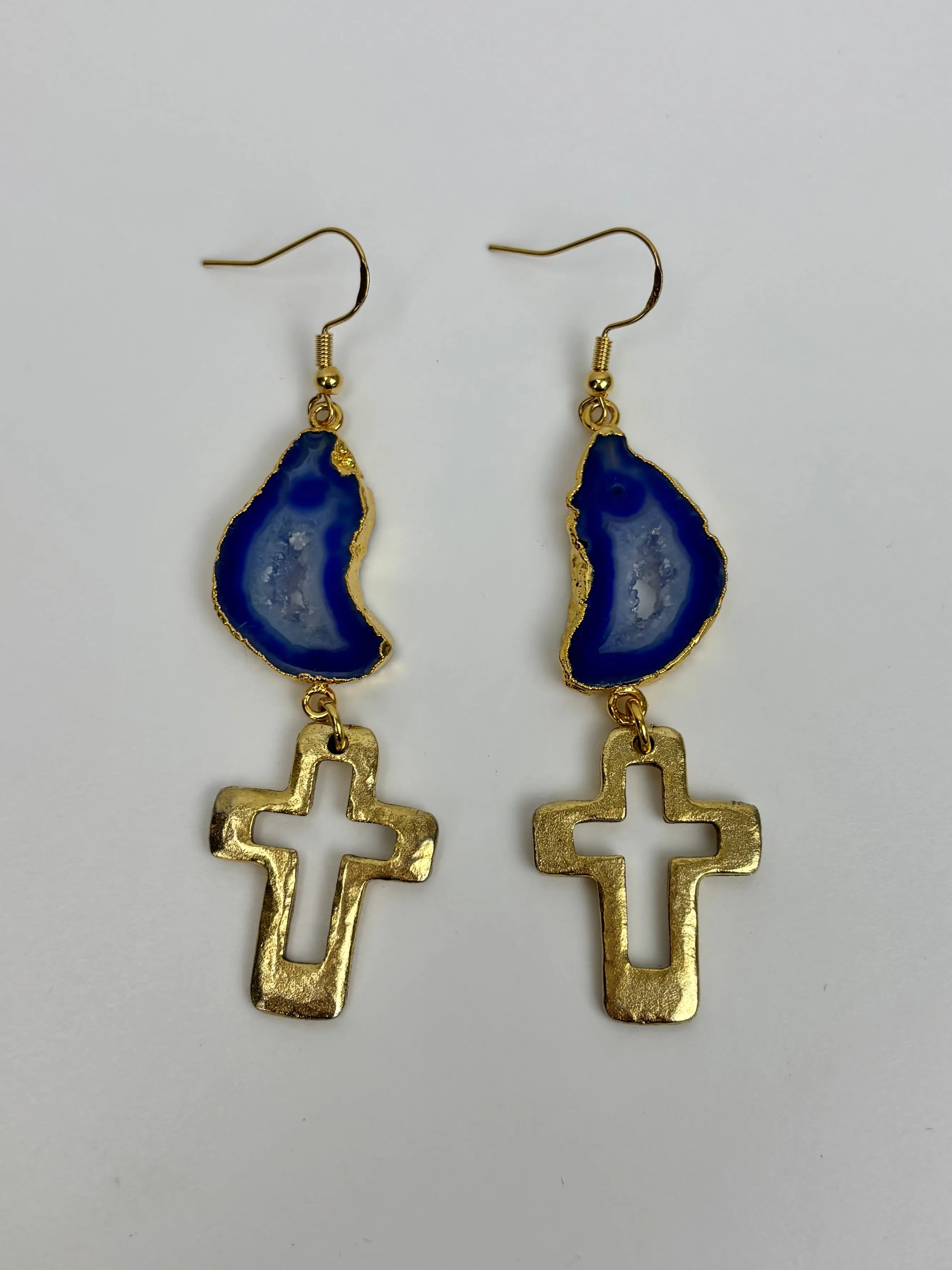 Natural stone earrings