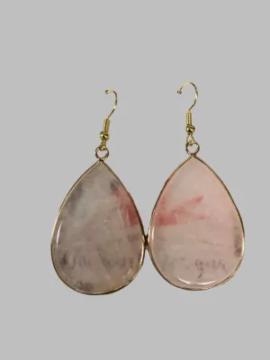 Natural stone earrings