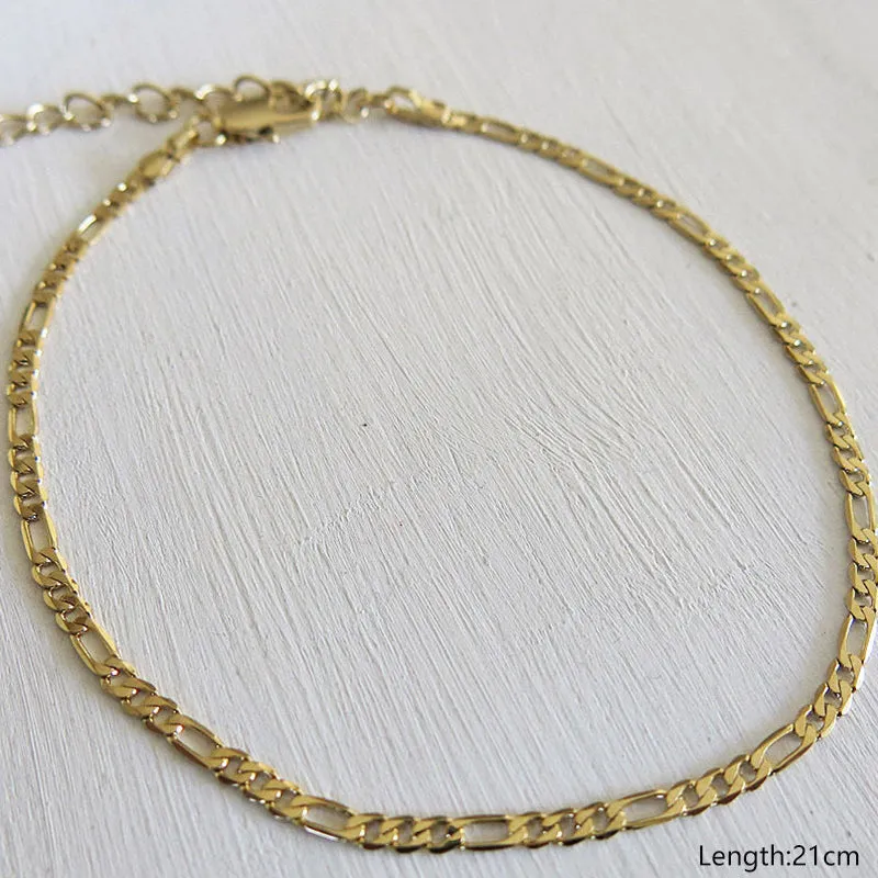 New Metal Fish Scale Bohemian Anklets Foot Jewelry