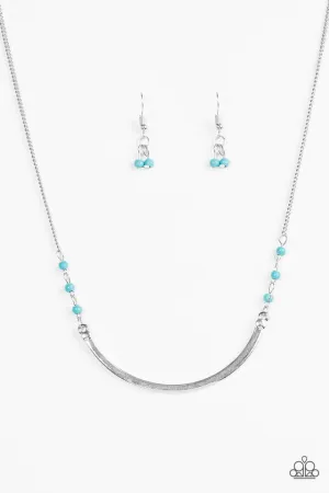 Paparazzi Necklace ~ Canyon Horizon - Blue
