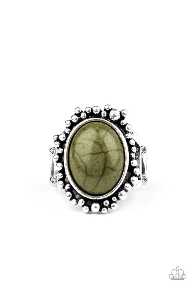 Paparazzi Ring ~ Desert Mine - Green