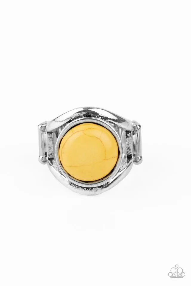 Paparazzi Ring ~ Mojave Native - Yellow