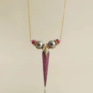Rosa Ruby Necklace