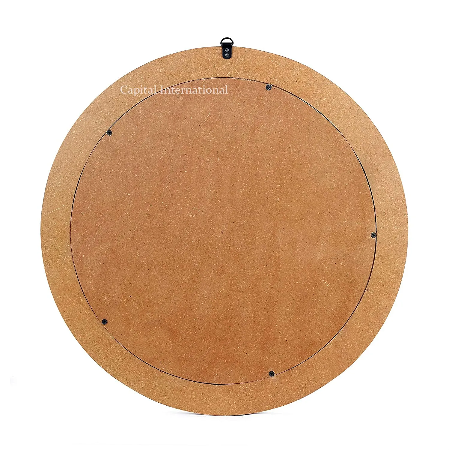 Round Rope Wall Mirror Large Framed Wall Mounted | Nautical Jute Rope, for Rustic Farmhouse Wall Mirror Modern Decorative for Bathroom, Living Room, Bedroom, Entryway (18 Inch)