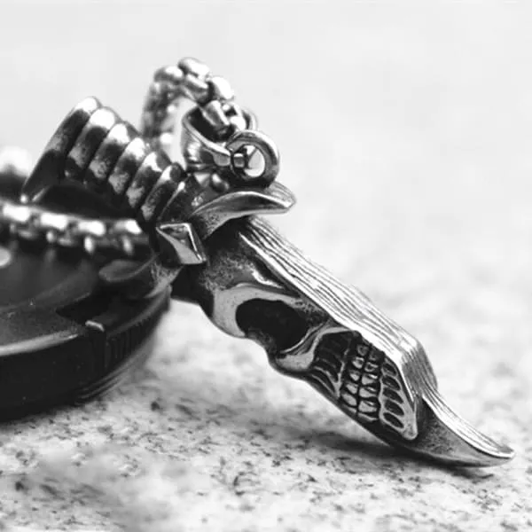Skull Dagger Necklace