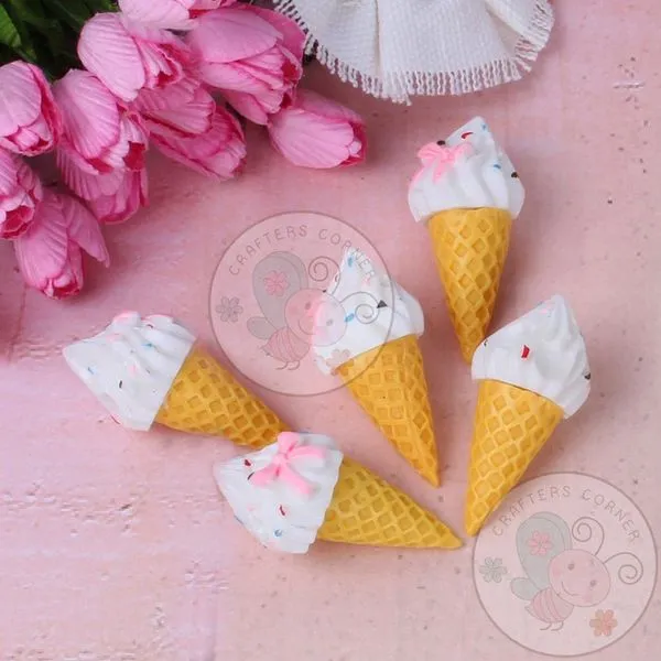 Soft Serve with Pink Bow
