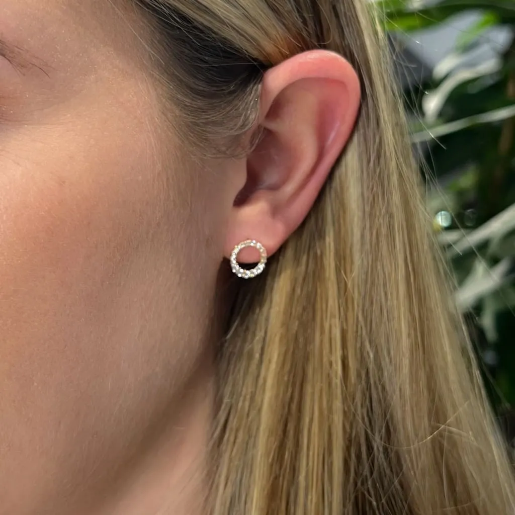Sparkle of Joy Earrings | 9ct Gold