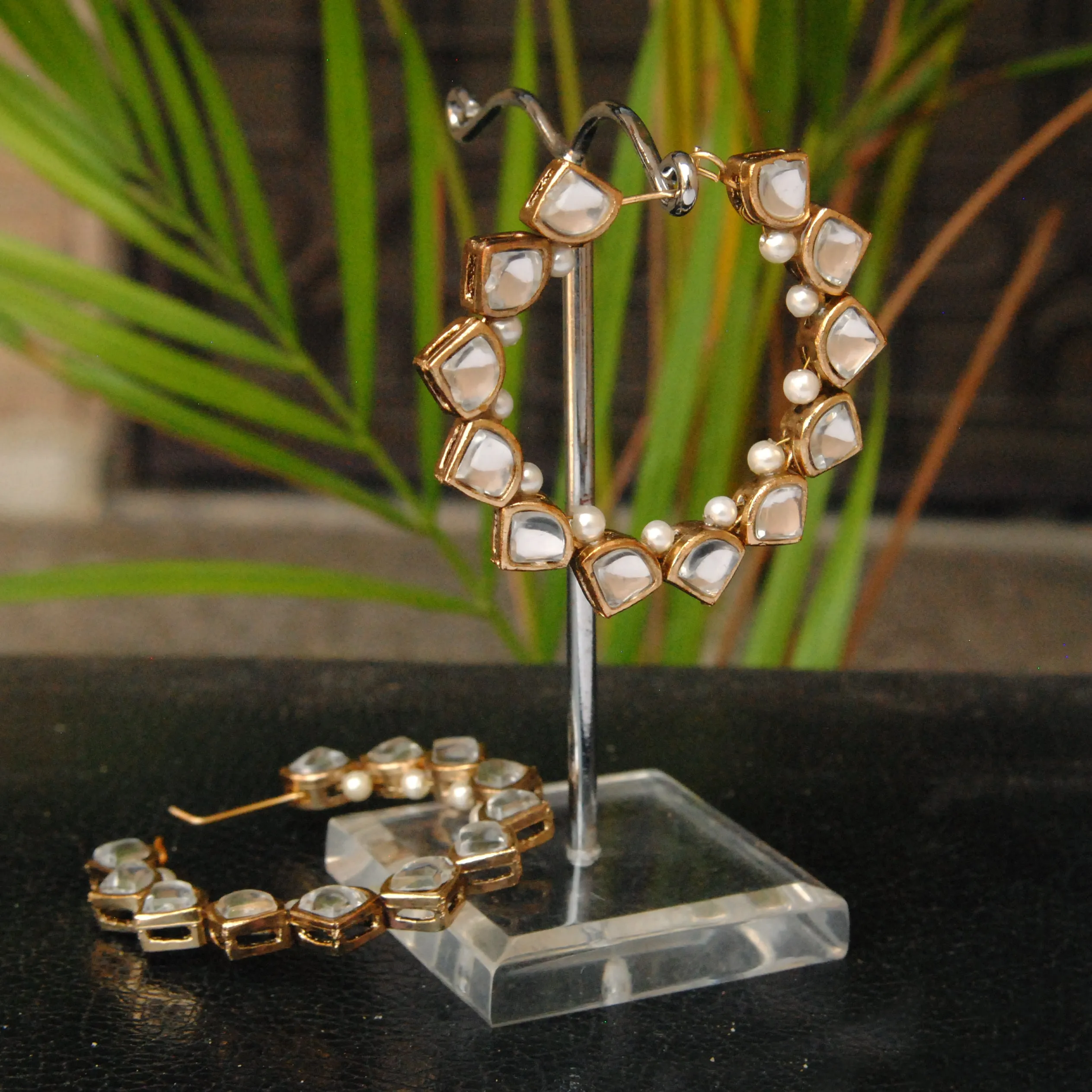 Stardust Hoop Earrings