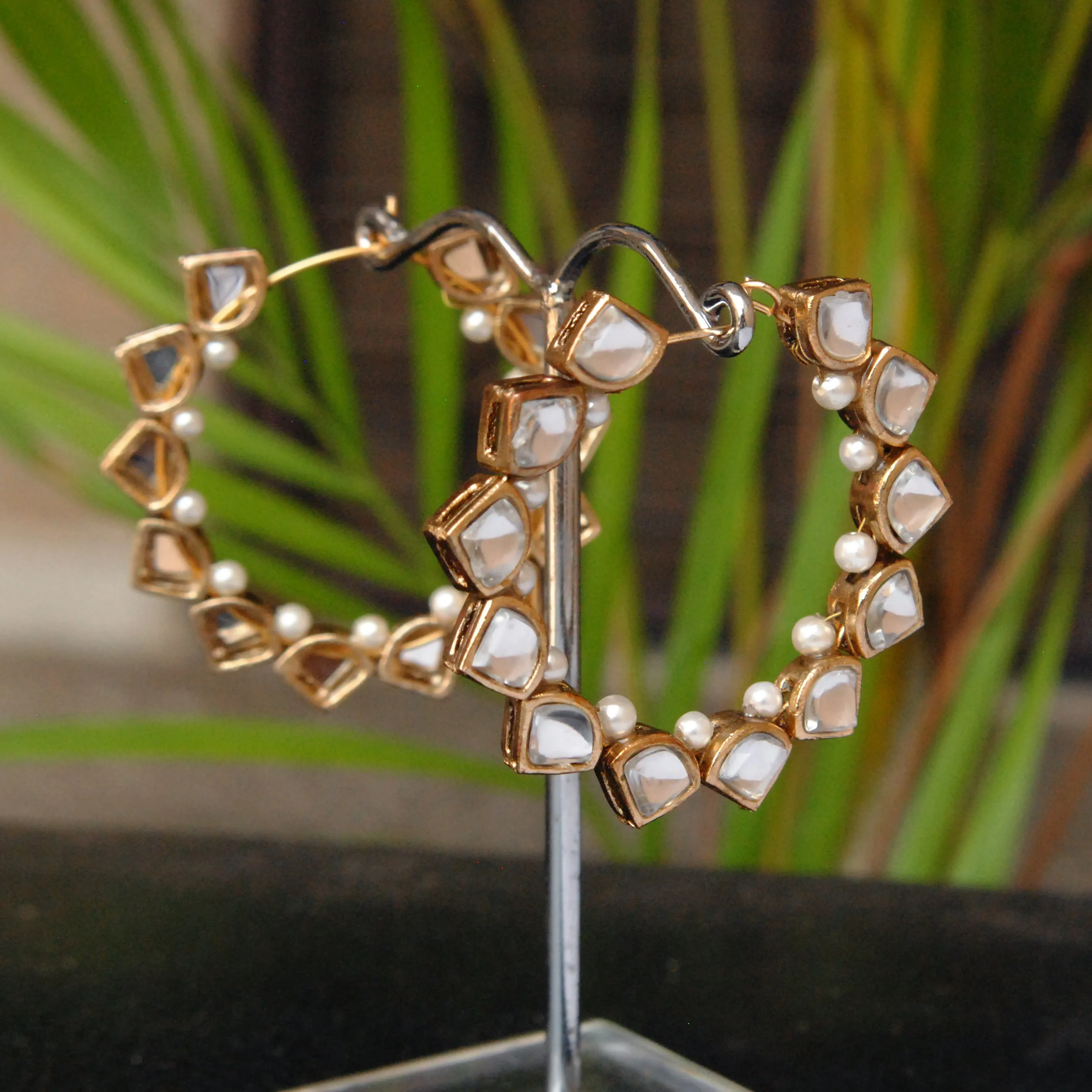 Stardust Hoop Earrings