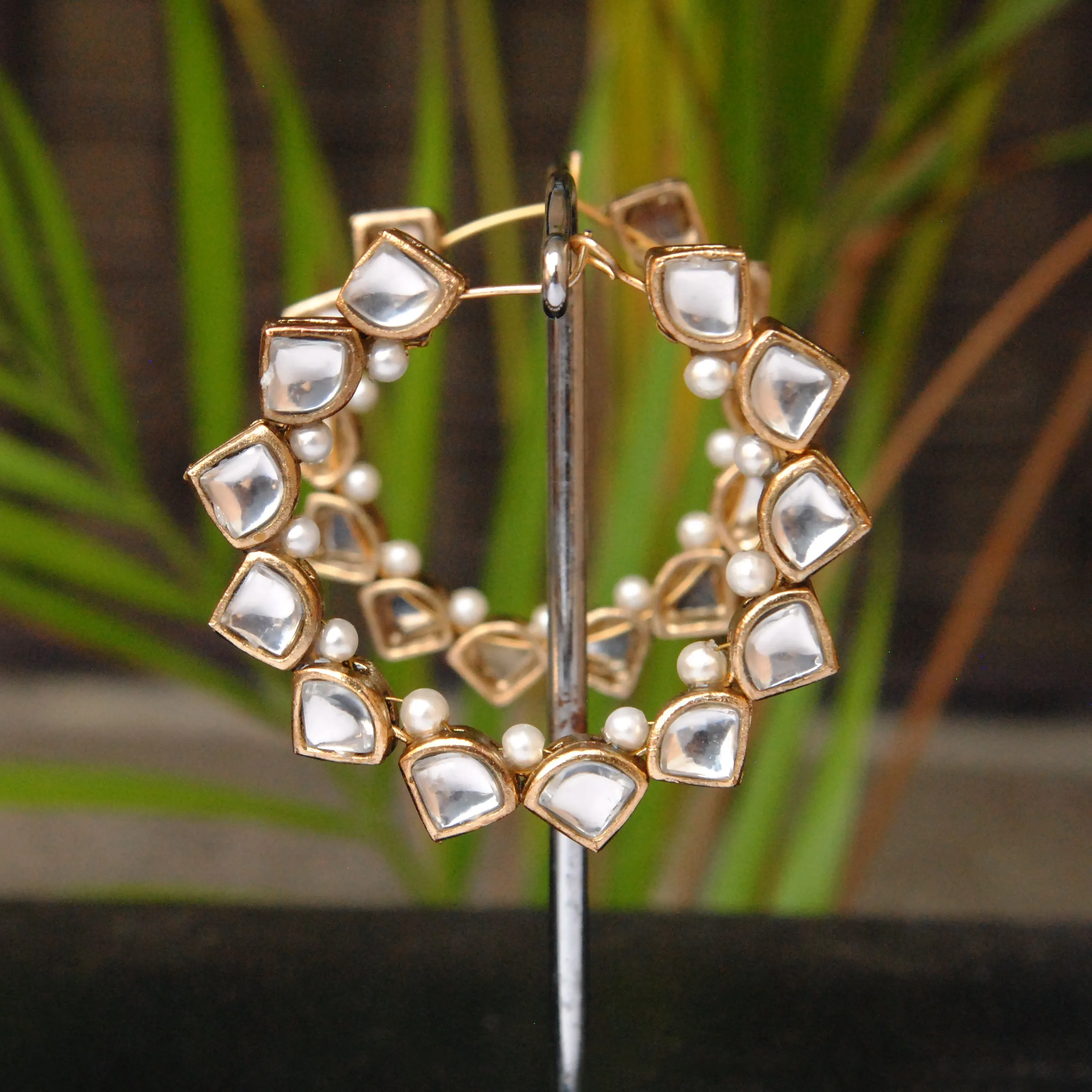 Stardust Hoop Earrings
