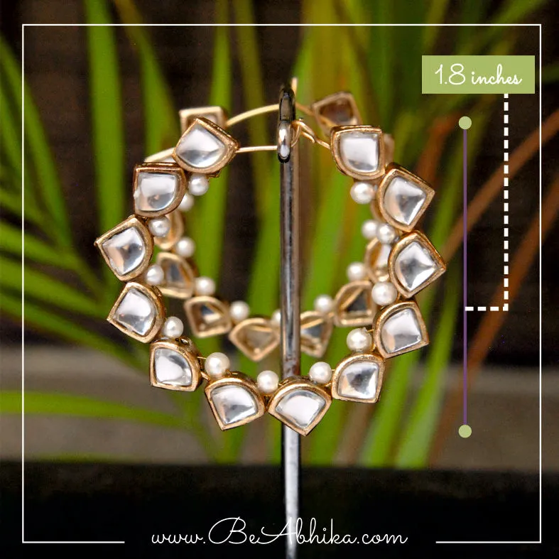 Stardust Hoop Earrings