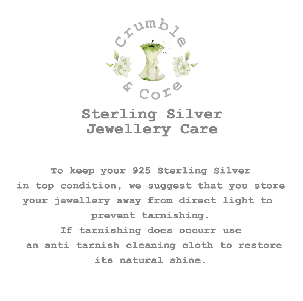 Sterling Silver Bumble Bee Stud Earrings - Delicate and Dazzling Accessory and Card