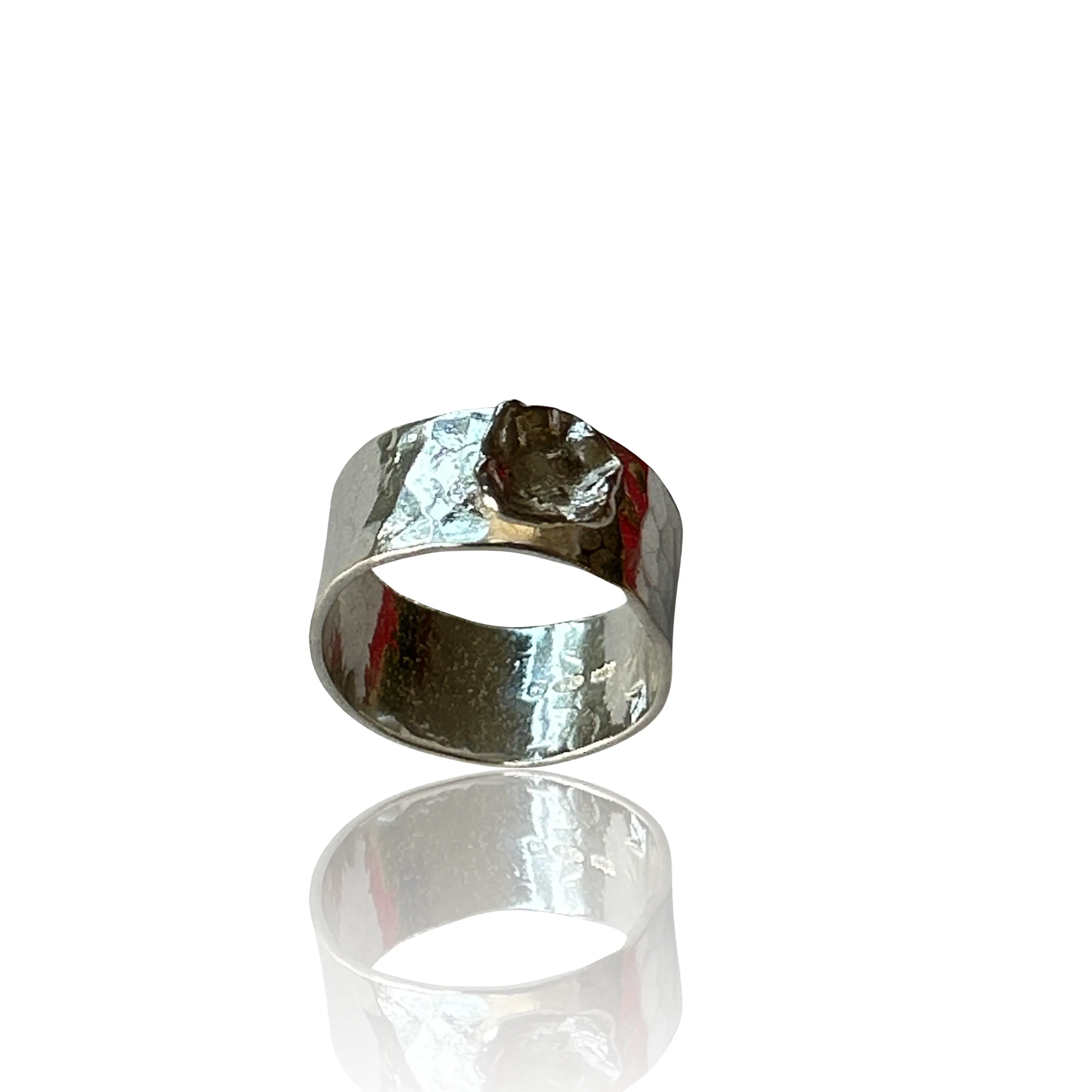 Sterling Silver Organic Ring