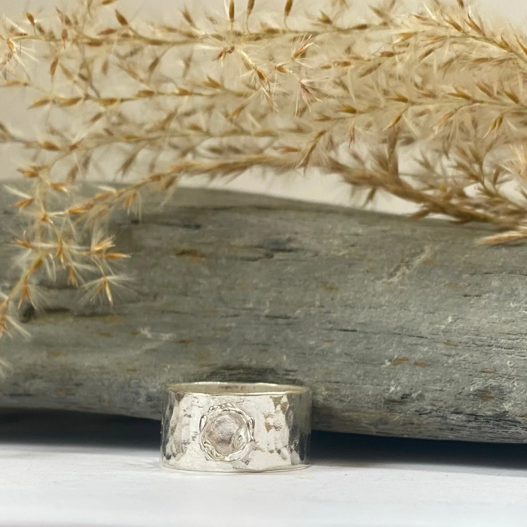 Sterling Silver Organic Ring