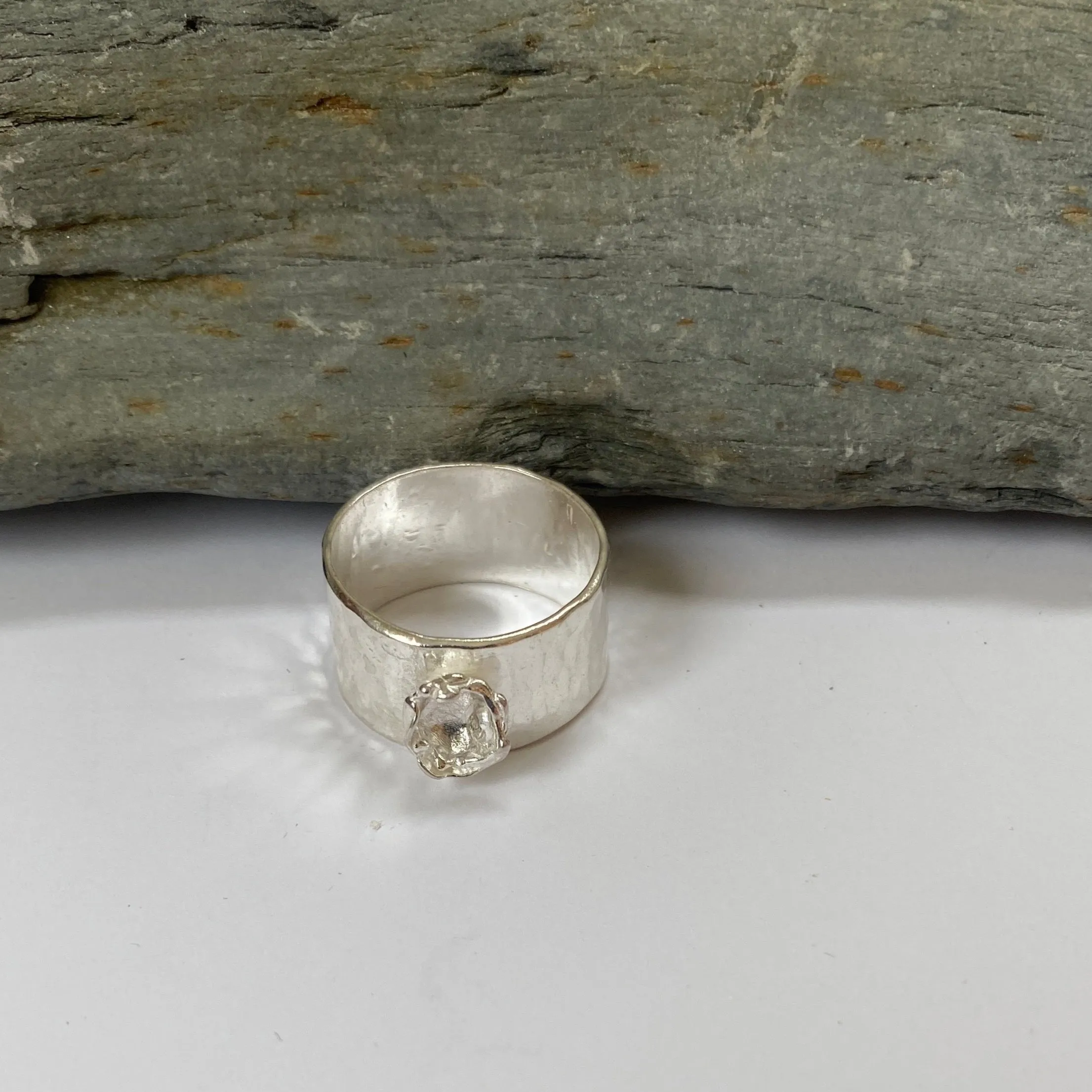 Sterling Silver Organic Ring