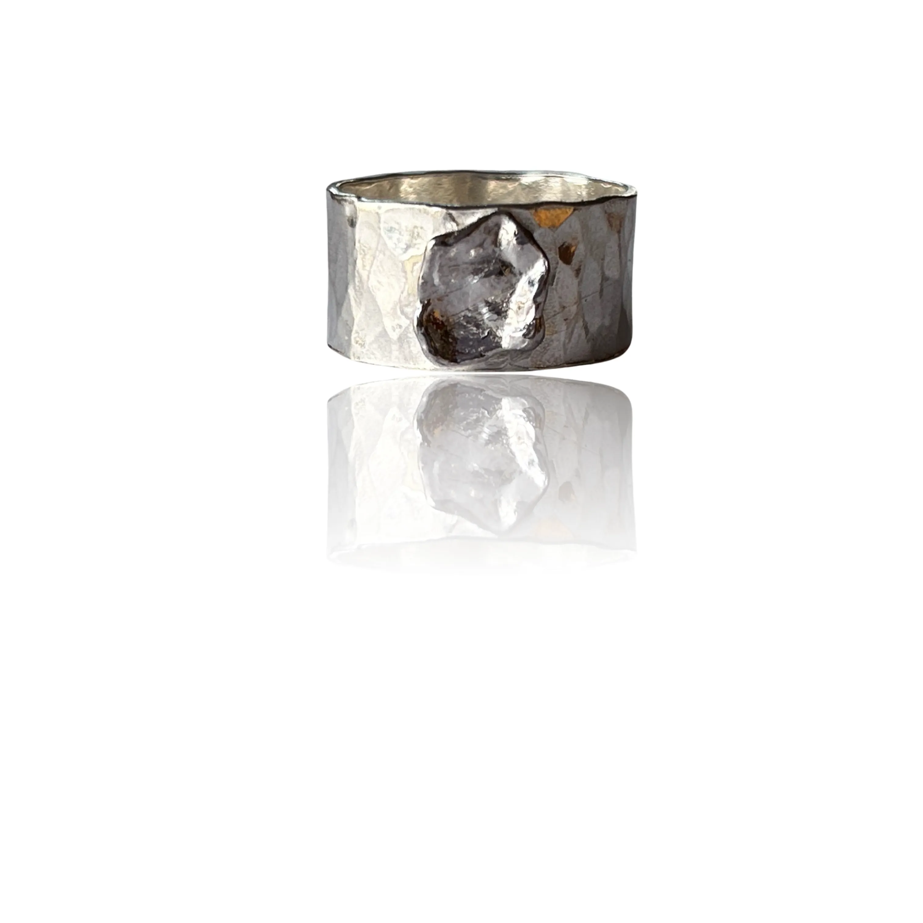 Sterling Silver Organic Ring