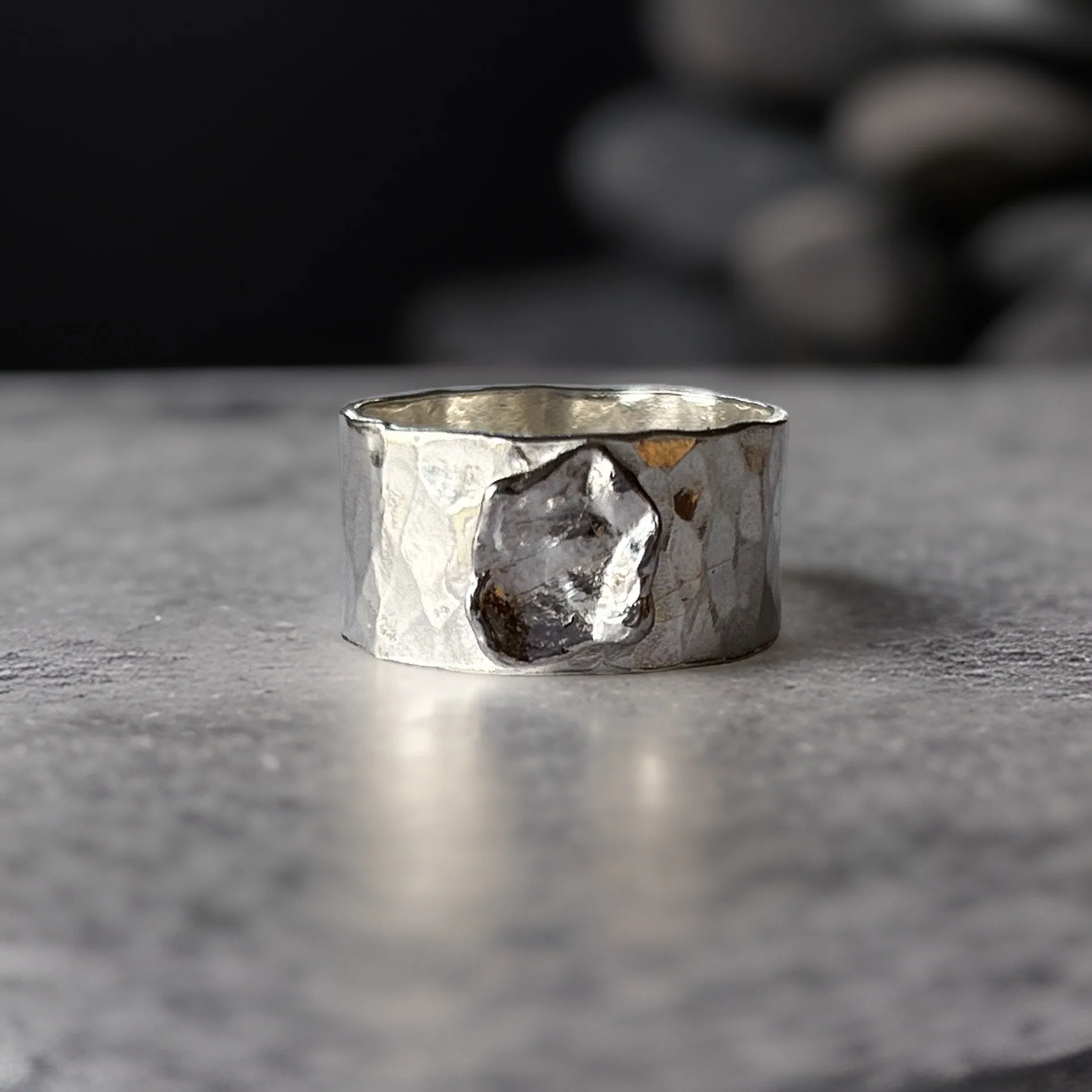 Sterling Silver Organic Ring