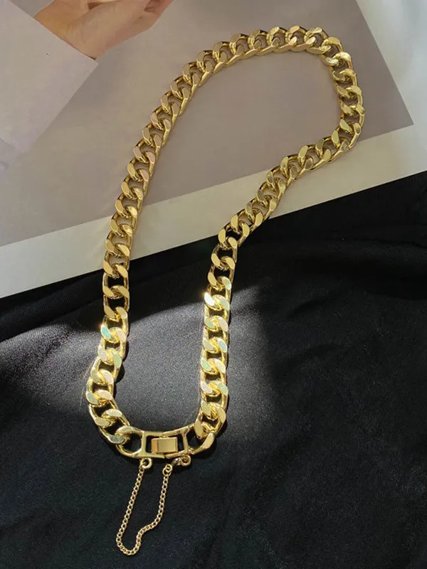 Stylish Selection Two Pieces Chains Bracelet Accessories   Necklaces Accessories