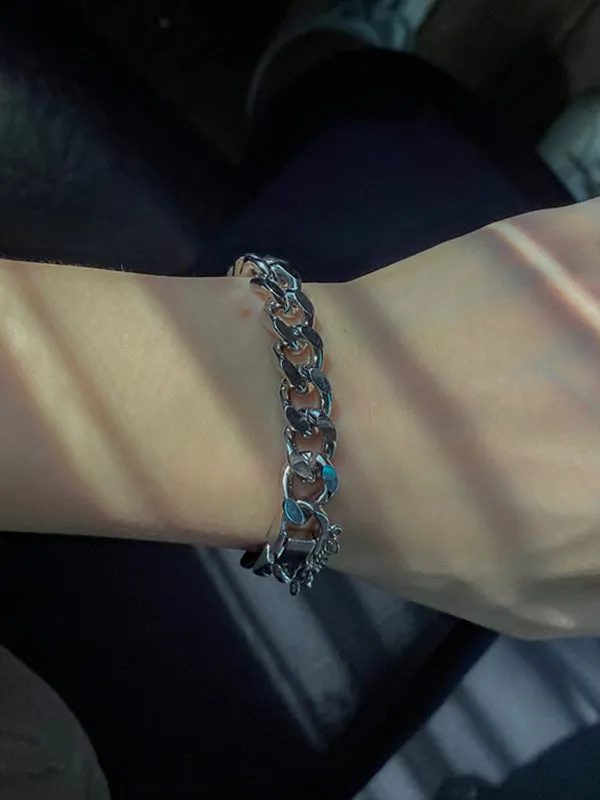 Stylish Selection Two Pieces Chains Bracelet Accessories   Necklaces Accessories