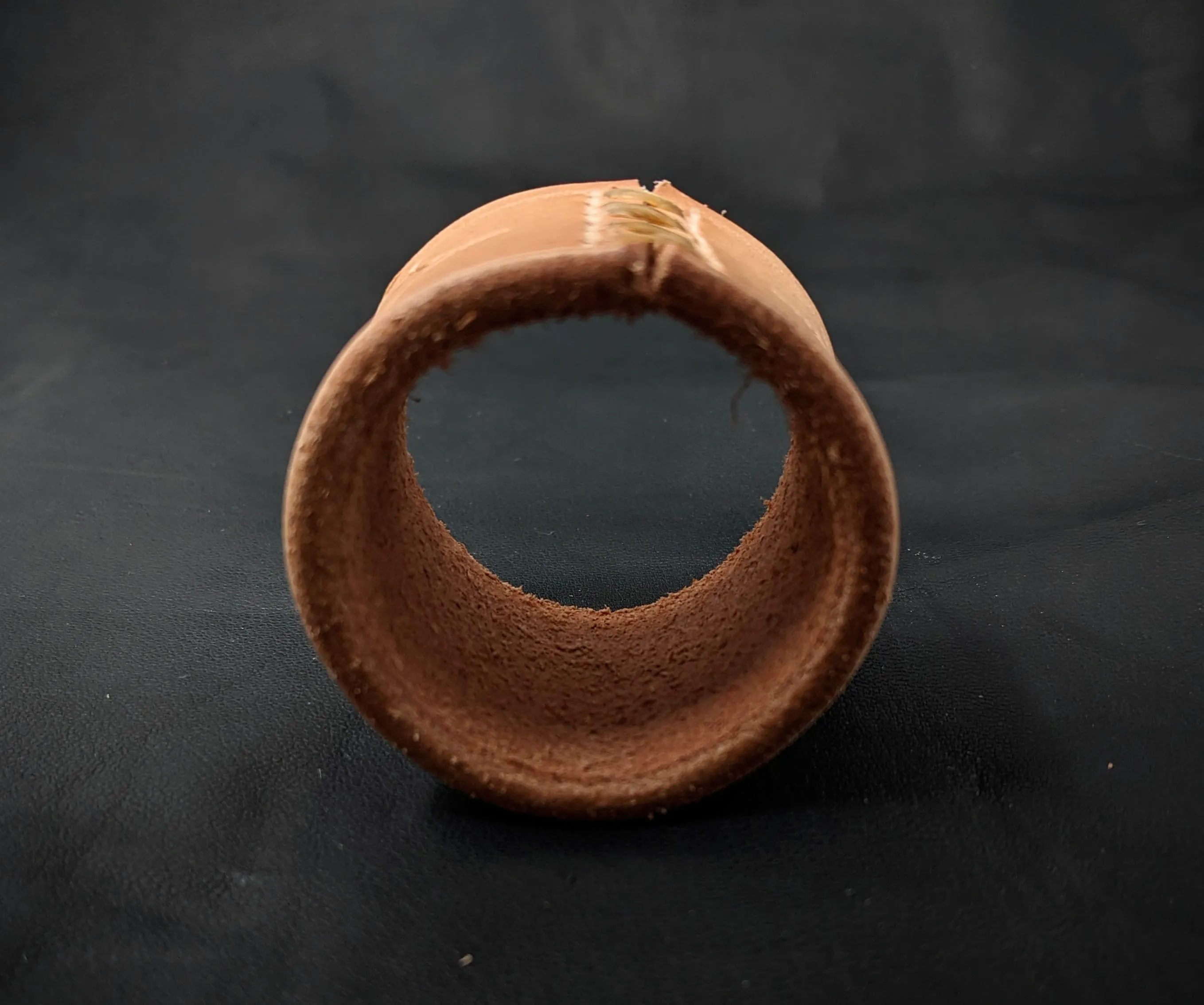 Tooled Leather Napkin Rings
