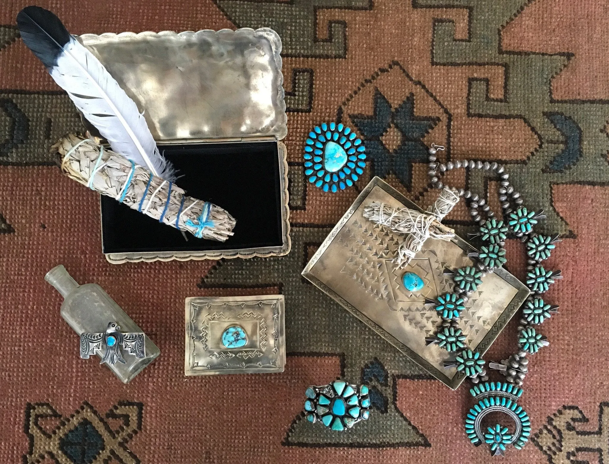 Turquoise Keepsake Box