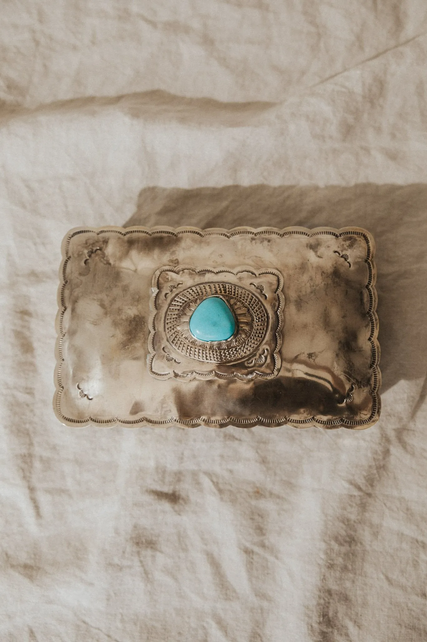 Turquoise Keepsake Box