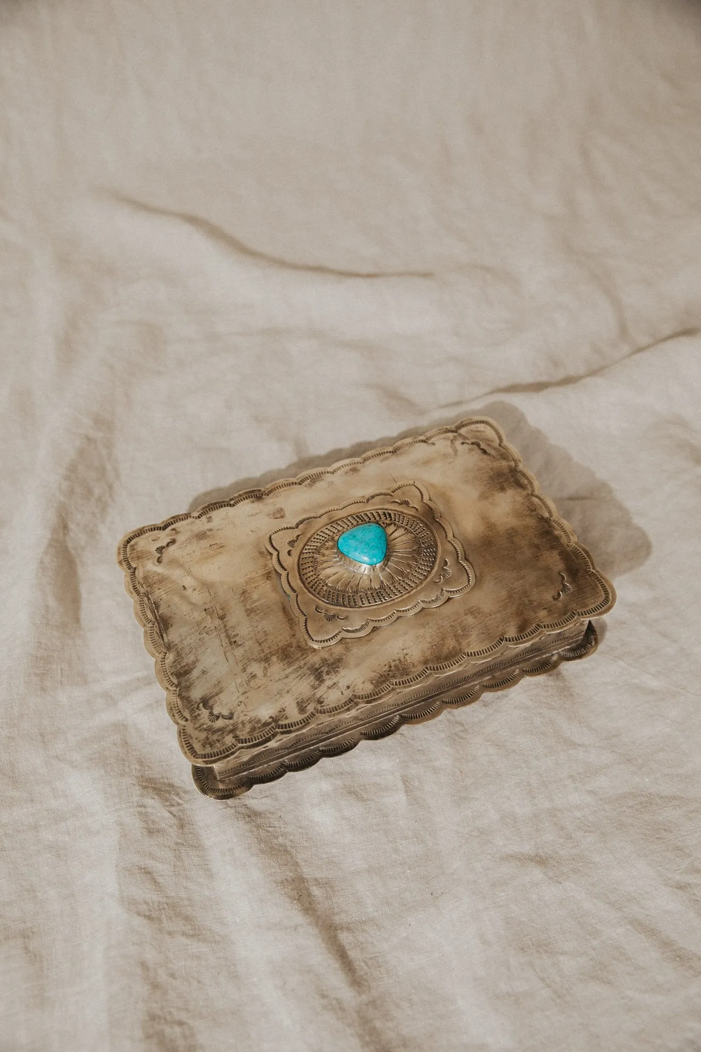 Turquoise Keepsake Box