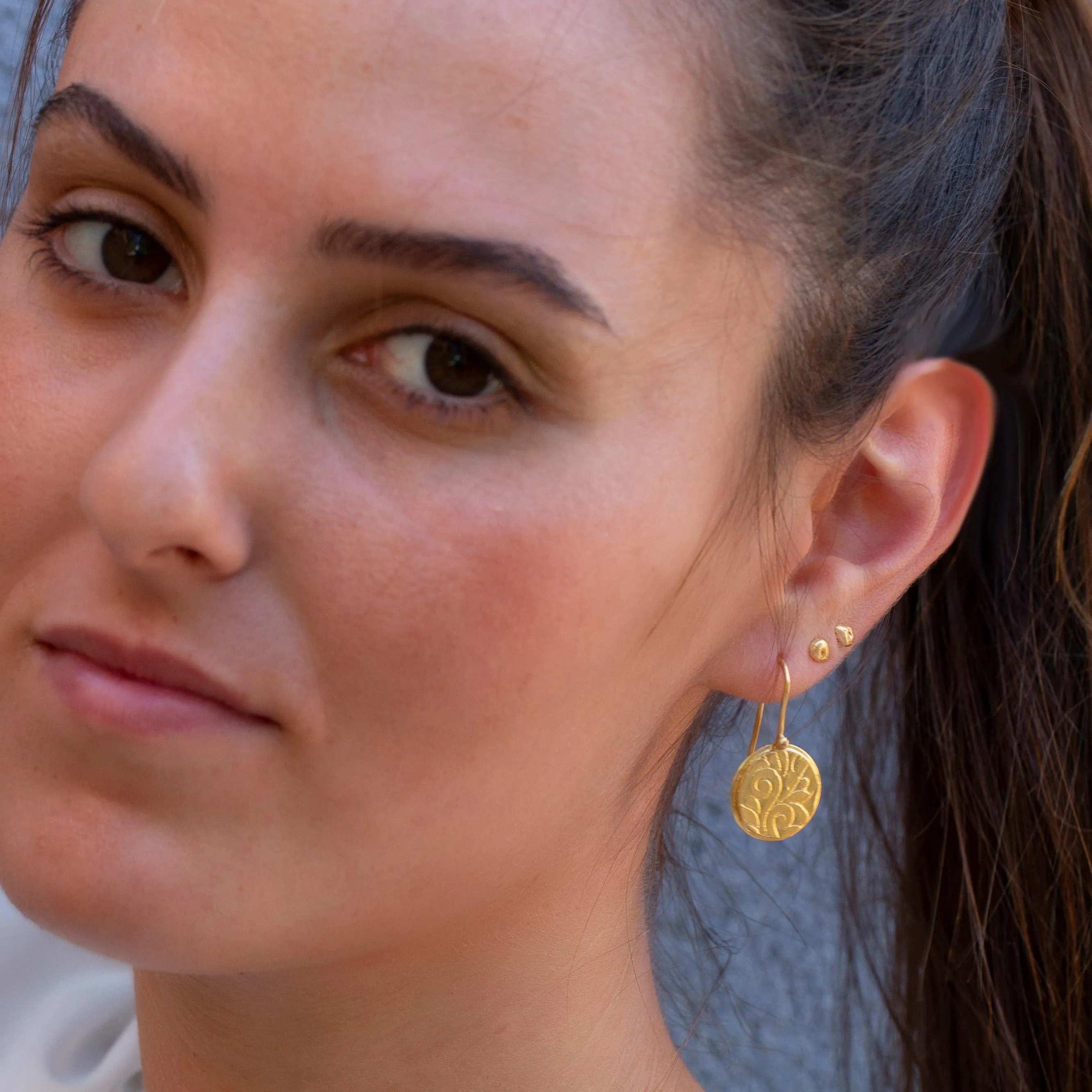 Unique Silver Dangle Earrings