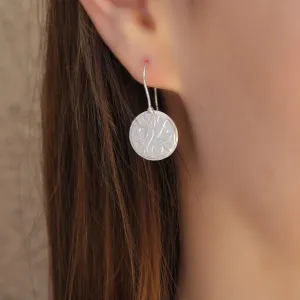 Unique Silver Dangle Earrings