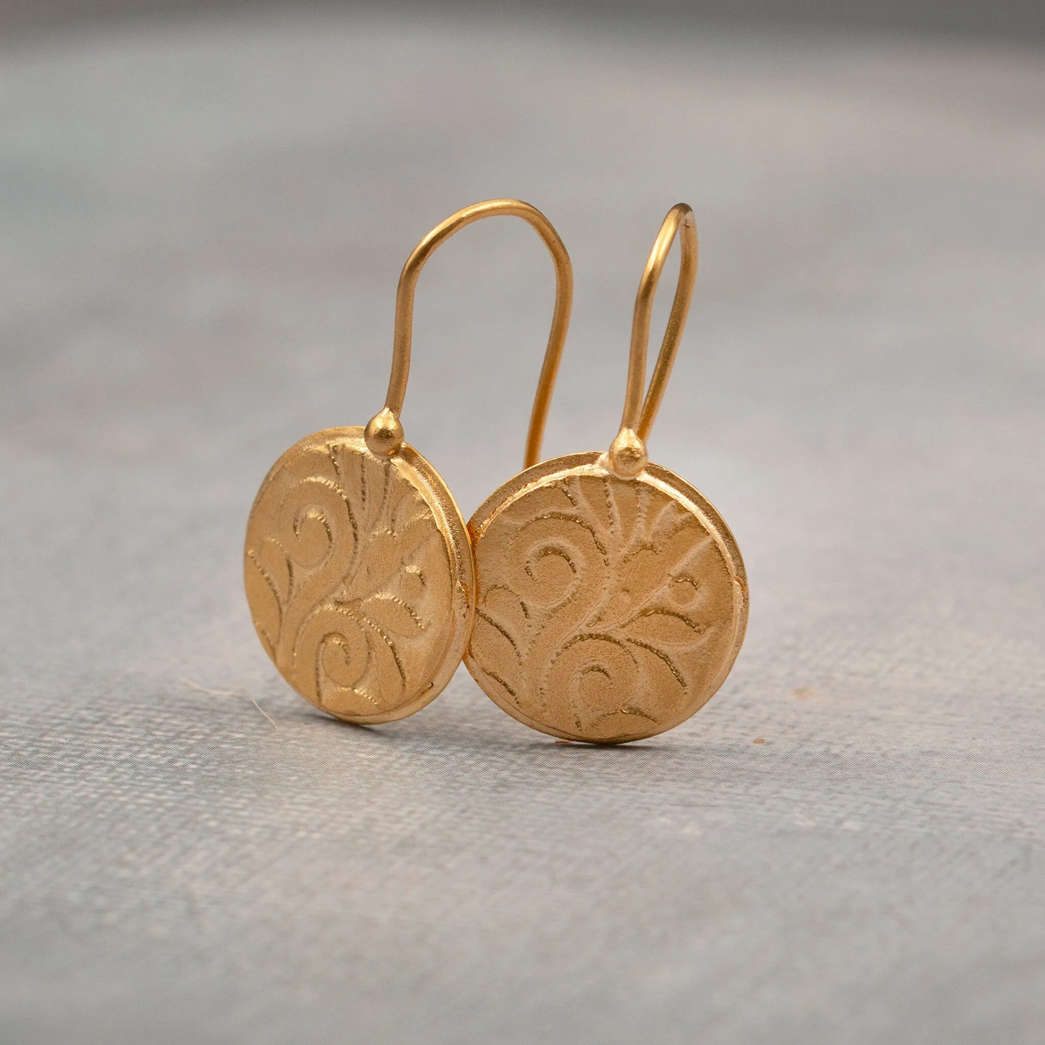 Unique Silver Dangle Earrings