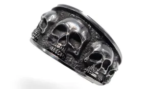 Unisex Skull Band Ring