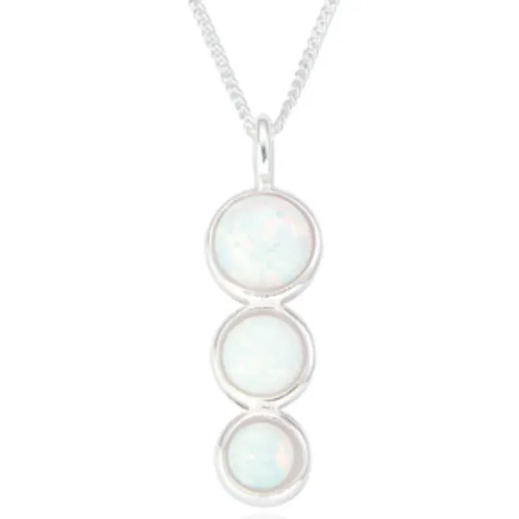 White Opal Trio Set