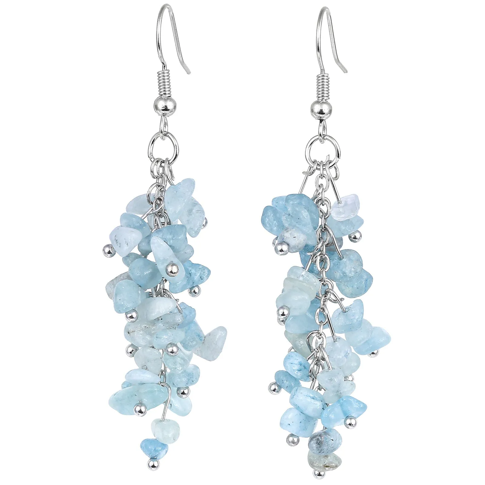 Winterdell - Natural Crystal Earrings by The Nevermore