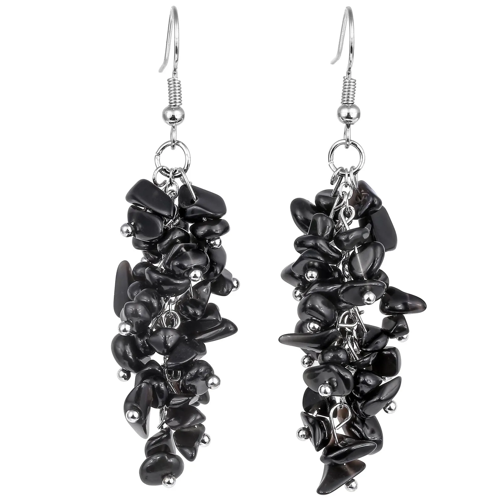 Winterdell - Natural Crystal Earrings by The Nevermore