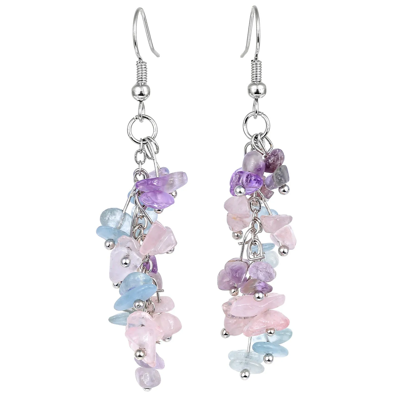 Winterdell - Natural Crystal Earrings by The Nevermore